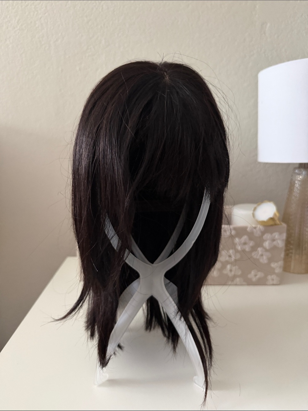 Real Human Black Hair Wig